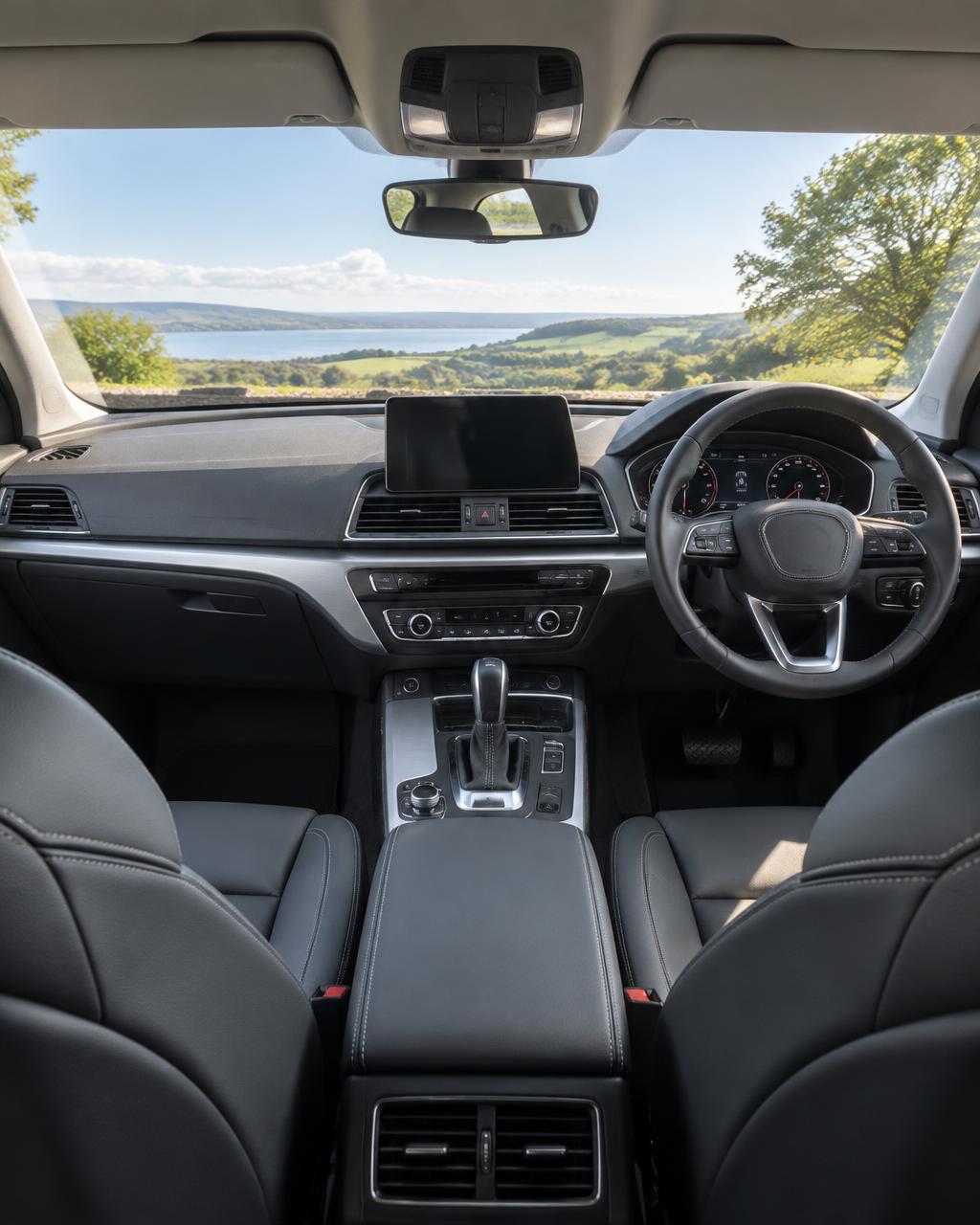 Illustrative photo of a clean right-hand-drive car interior